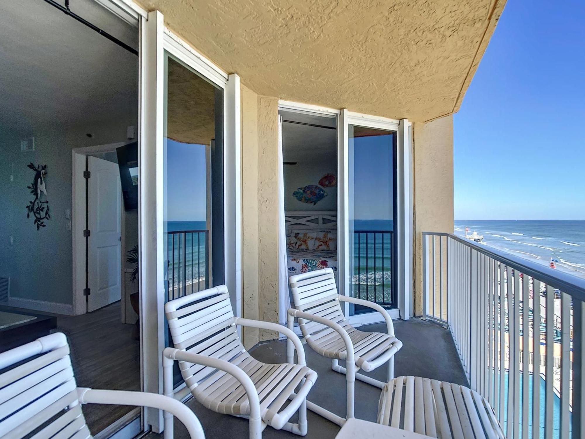 Villa Oceanfront Balcony, Pool, Bbq, Steps To Flagler Ave New Smyrna Beach Esterno foto