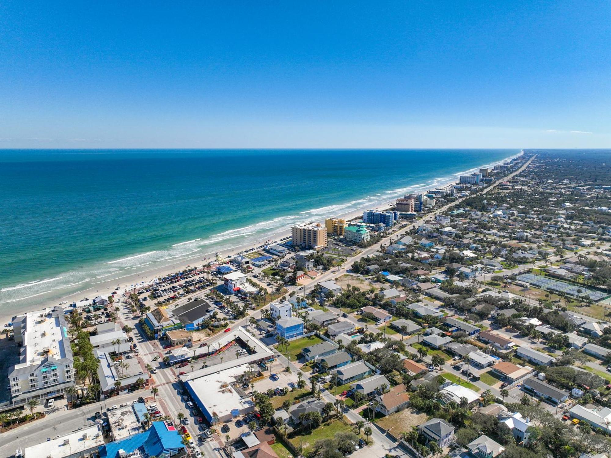 Villa Oceanfront Balcony, Pool, Bbq, Steps To Flagler Ave New Smyrna Beach Esterno foto